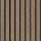 Wood Stripes Wallpaper in Brown/Black