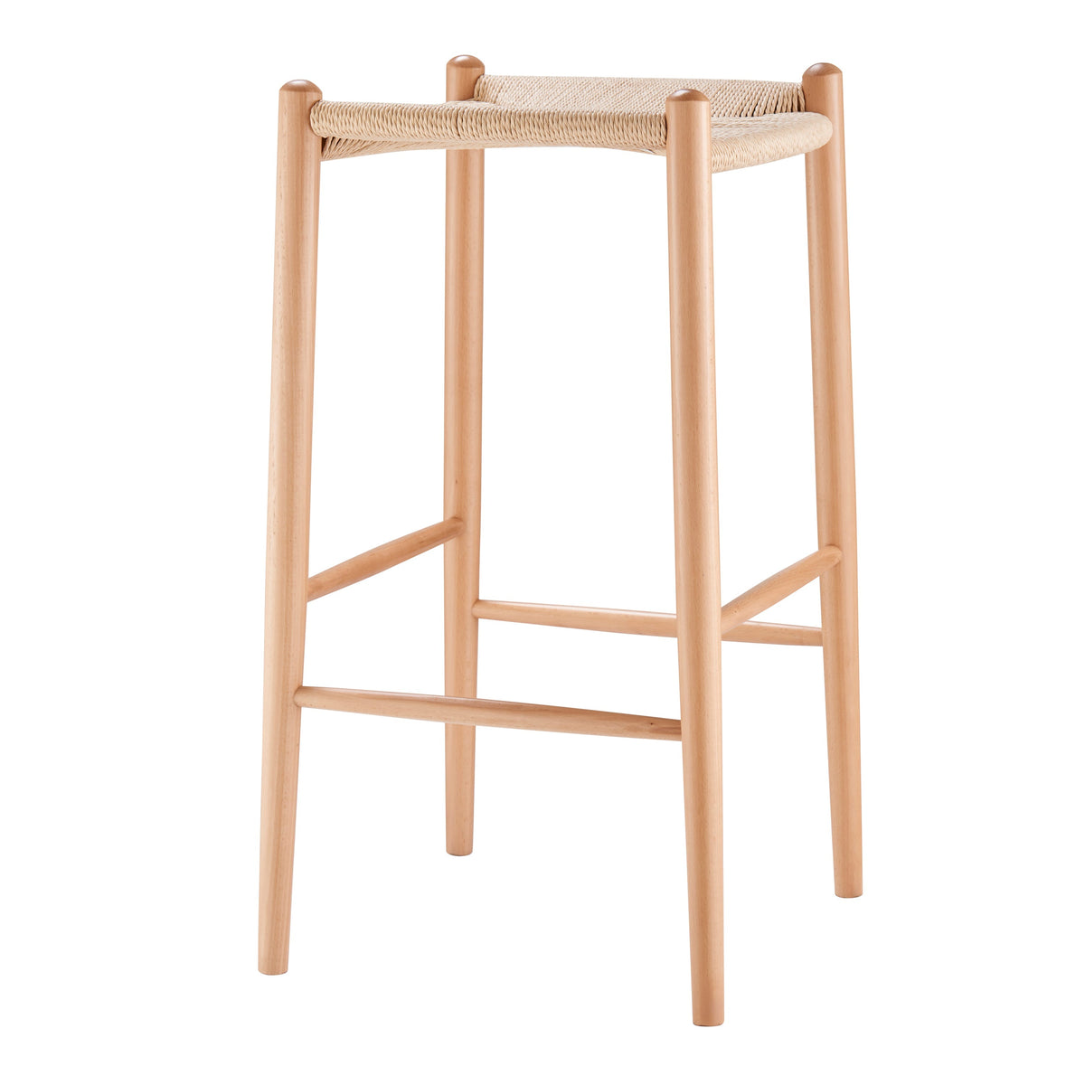 Evelina Bar Stool without Backrest - Open Box 1