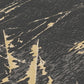 Stone Streak Wallpaper in Black/Gold