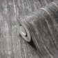 Distressed Wallpaper in Brown/Black