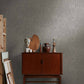 Distressed Wallpaper in Brown/Black