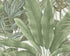 Jungle Leaf Large Floral Wallpaper in Green/White/Beige
