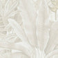 Jungle Leaf Large Floral Wallpaper in Beige/Cream/Grey