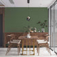 Textile-Look Light Texture Wallpaper in Green