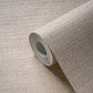 Textile-Look Light Texture Wallpaper in Beige/Cream