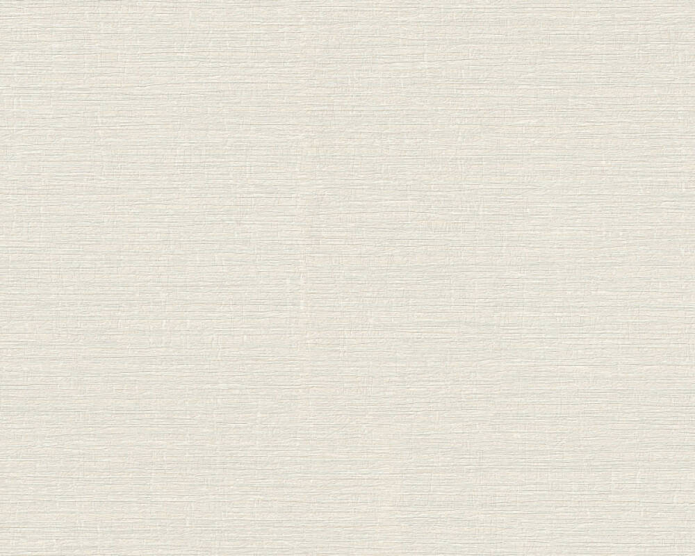 Textile-Look Light Texture Wallpaper in Beige/Cream