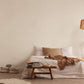 Textile-Look Light Texture Wallpaper in Beige/Cream