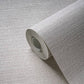 Textile-Look Light Texture Wallpaper in Soft Grey