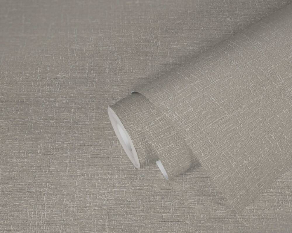 Textile-Look Light Texture Wallpaper in Beige