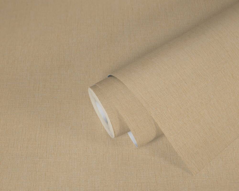 Structure Embossed Light Texture Wallpaper in Yellow