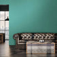 Solid Textile Structure Wallpaper in Blue/Green/Turquoise