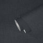 Solid Textile Structure Wallpaper in Black