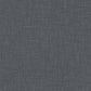 Solid Textile Structure Wallpaper in Black