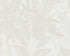 Large Leaf Floral Light Texture Wallpaper in Cream/Beige