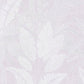 Large Leaf Floral Light Texture Wallpaper in Violet/Silver