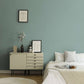 Solid Light Texture Plain Wallpaper in Green