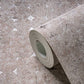 Geo Shapes & Accents Distressed Wallpaper in Beige/Brown/Metallic