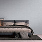 Geo Shapes & Accents Distressed Wallpaper in Light Grey/Silver