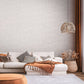 Abstract Plaster-Style Distressed Wallpaper in Beige/Gold/Grey