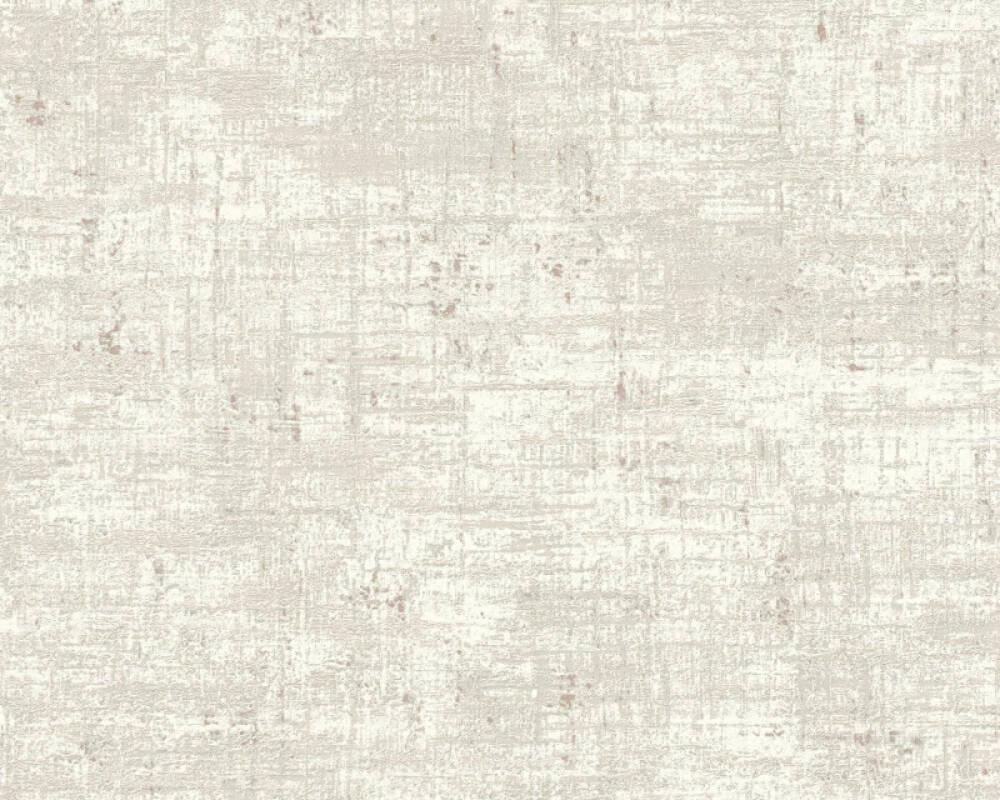 Sample Abstract Plaster-Style Distressed Wallpaper in Beige/Cream/Gold