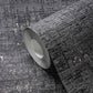 Abstract Plaster-Style Distressed Wallpaper in Black/Gold/Grey