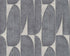 Sample Geometric Leaf Wallpaper in Black/Beige