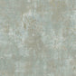 Rust Distressed Wallpaper in Green/Blue/Gold