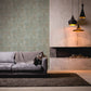 Rust Distressed Wallpaper in Green/Blue/Gold