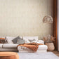 Rust Distressed Wallpaper in Beige/Cream/Gold