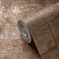 Tile Texture Metallic Effect Wallpaper in Gold