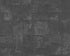 Tile Texture Metallic Effect Wallpaper in Black/Grey/Silver