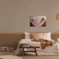 Wood Stripe & Solid Wallpaper in Brown/Black