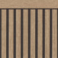 Wood Stripe & Solid Wallpaper in Brown/Black