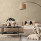 Wood Surface Wallpaper in Beige/Cream