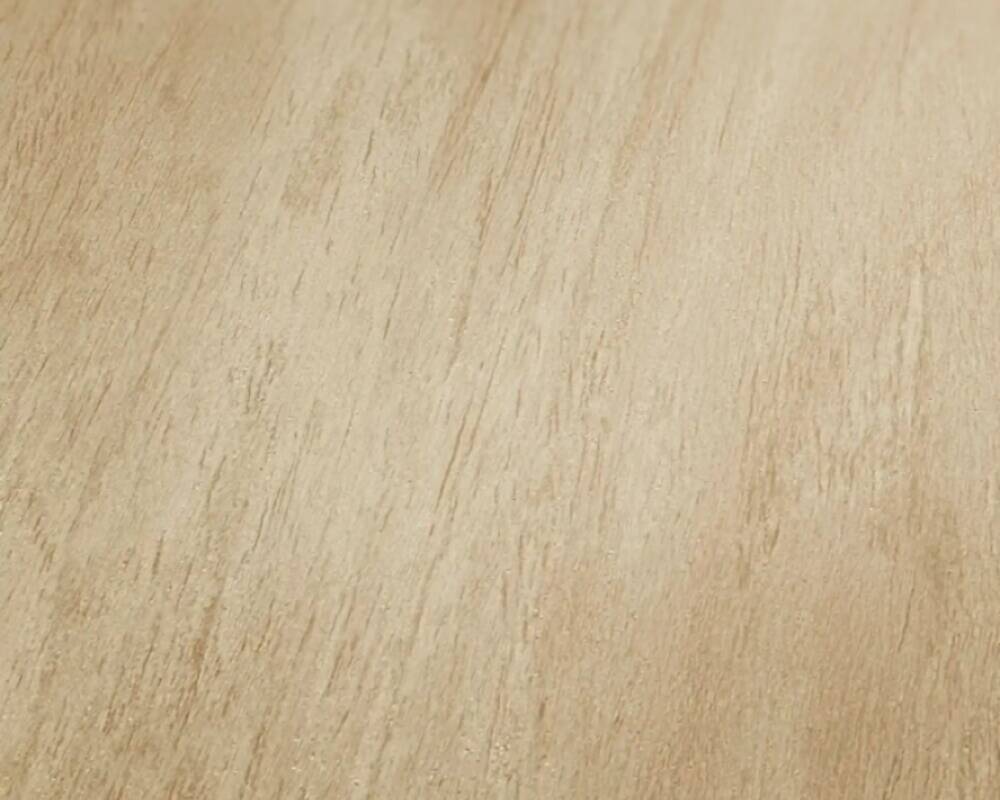 Wood Surface Wallpaper in Beige/Cream