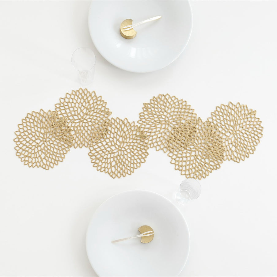 Dahlia Set Of 6 Coasters Chilewich Chw 100360 006 6