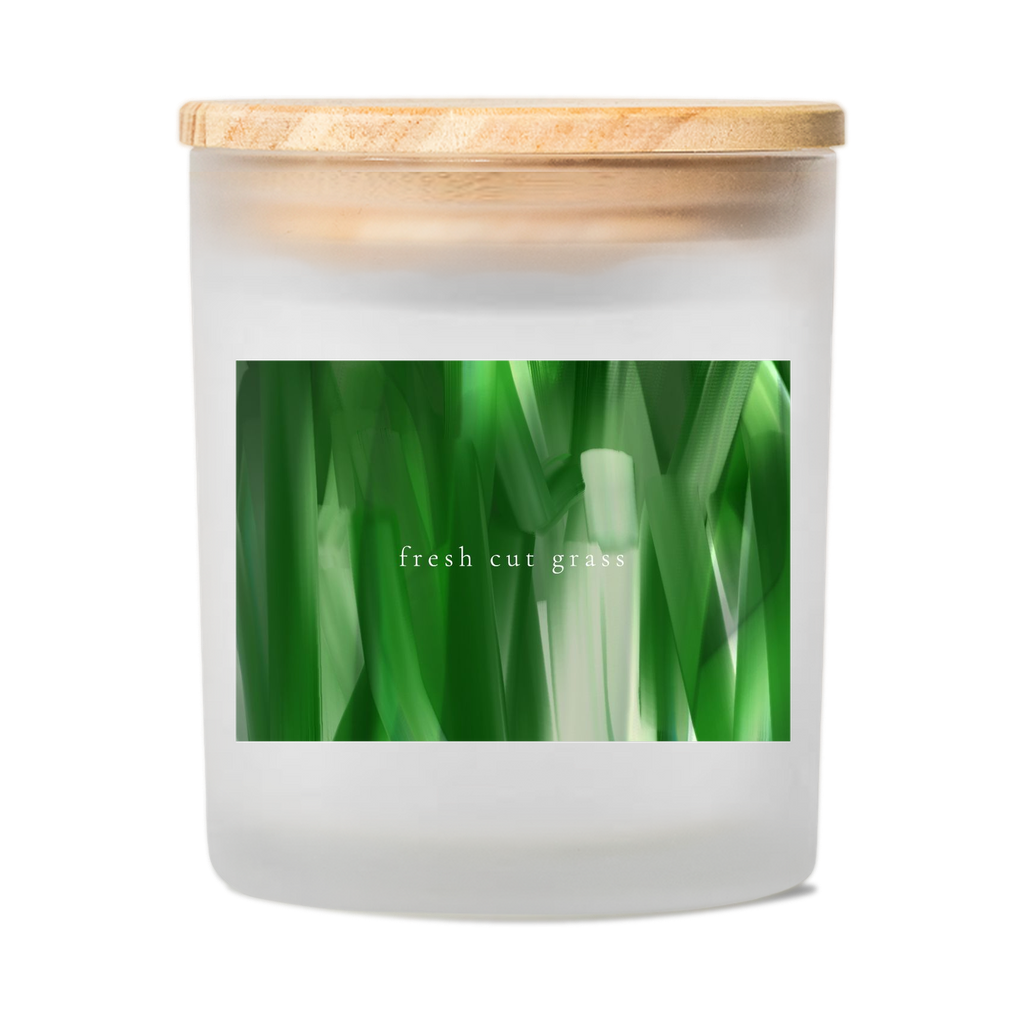 Fresh Cut Grass Scented Candle 1