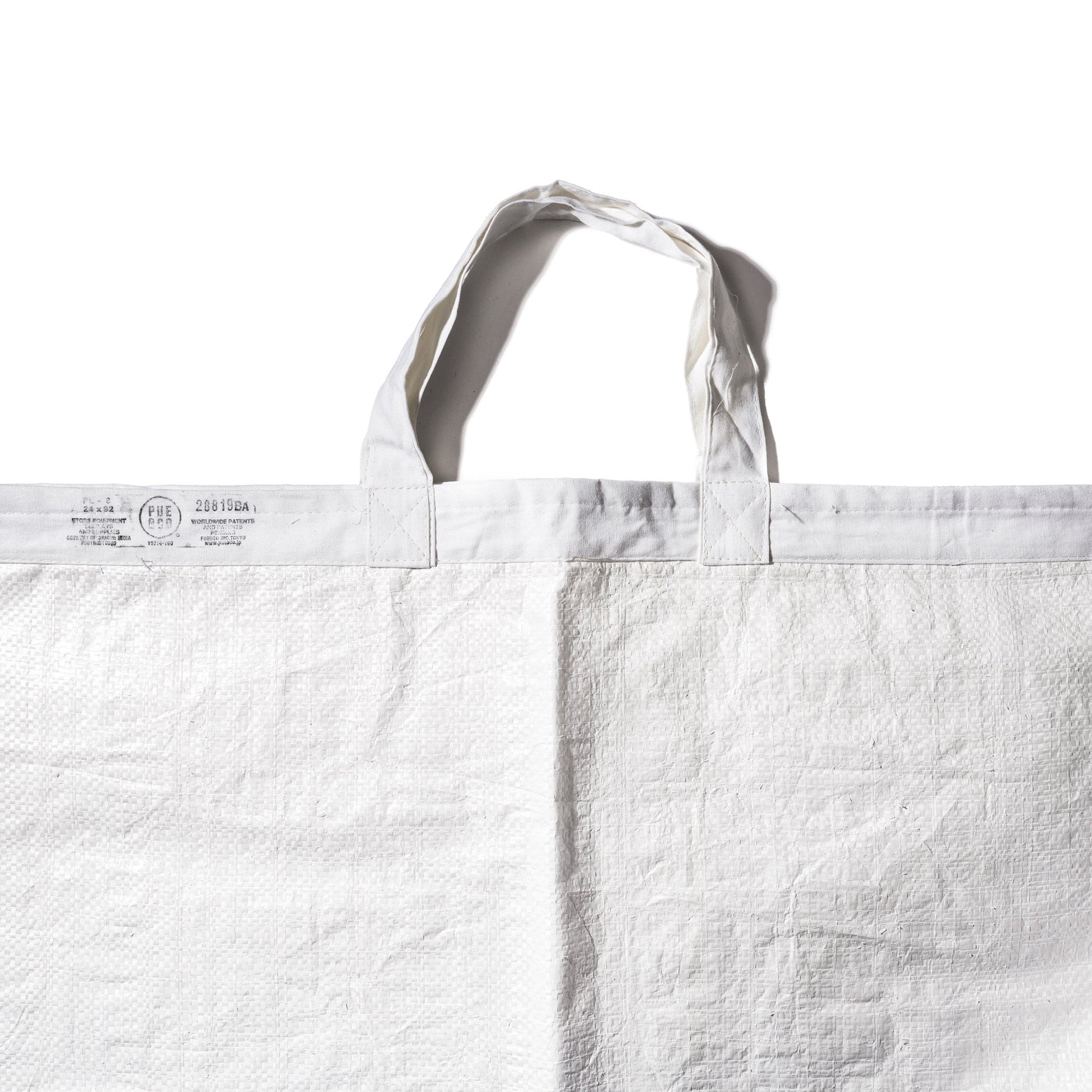 white shopping bag 42x39 design by puebco 3