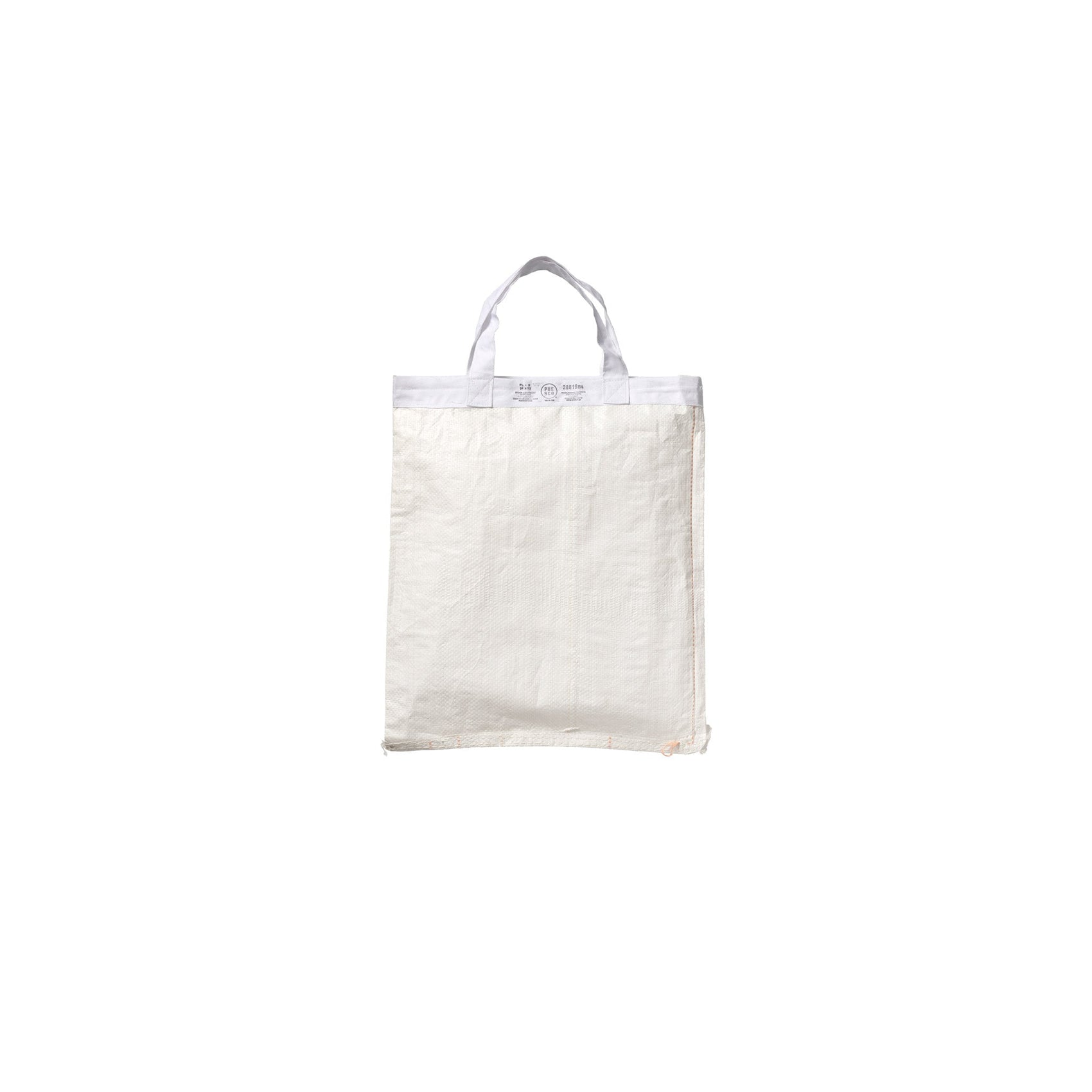 white shopping bag 42x39 design by puebco 1