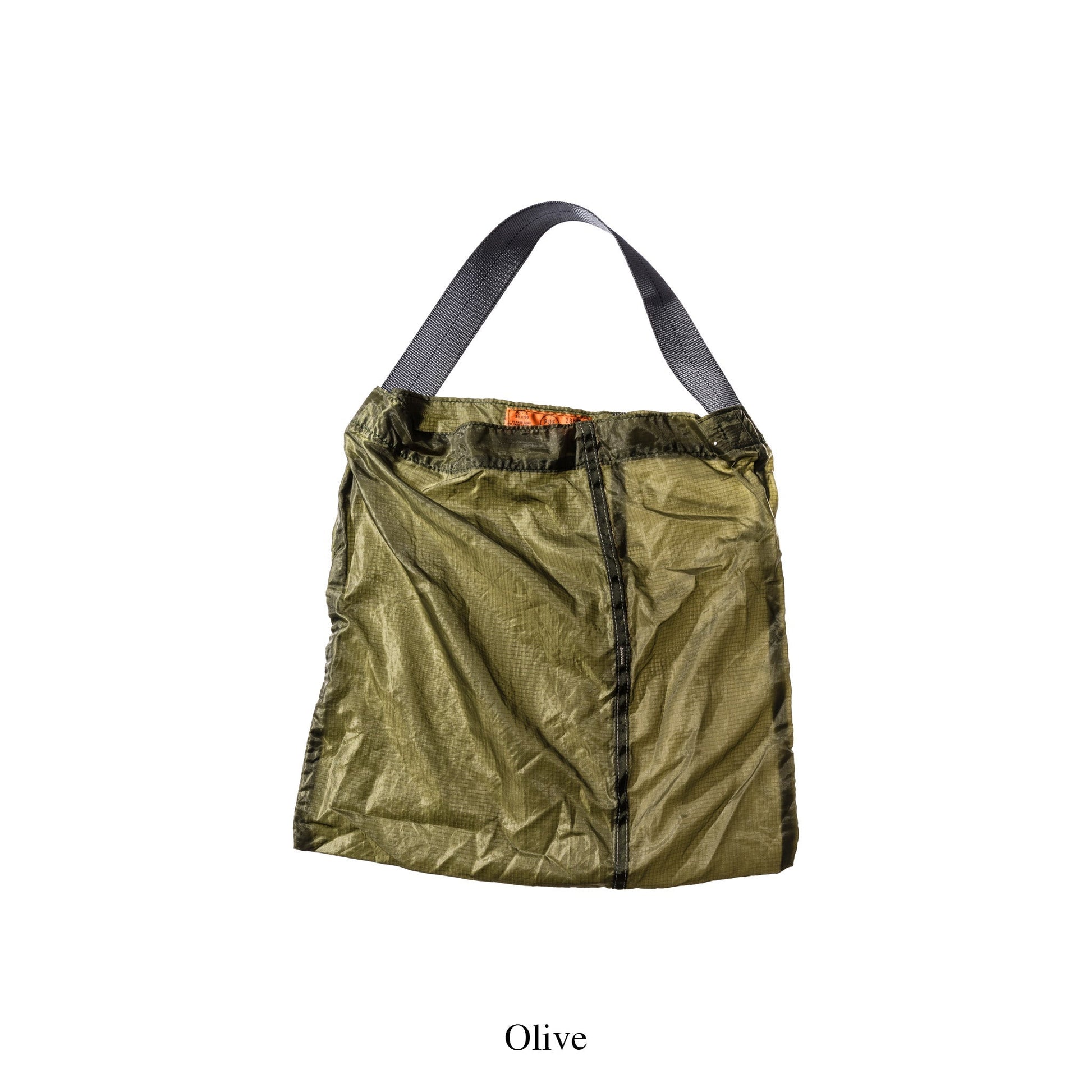 vintage parachute light bag olive design by puebco 3
