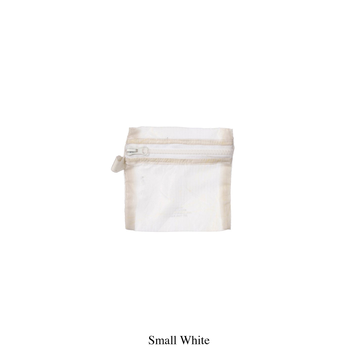 vintage parachute light pouch small white design by puebco 3