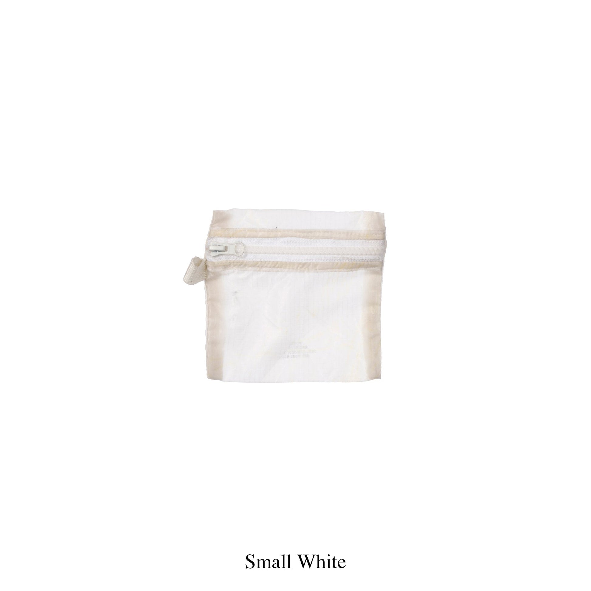 vintage parachute light pouch small white design by puebco 3
