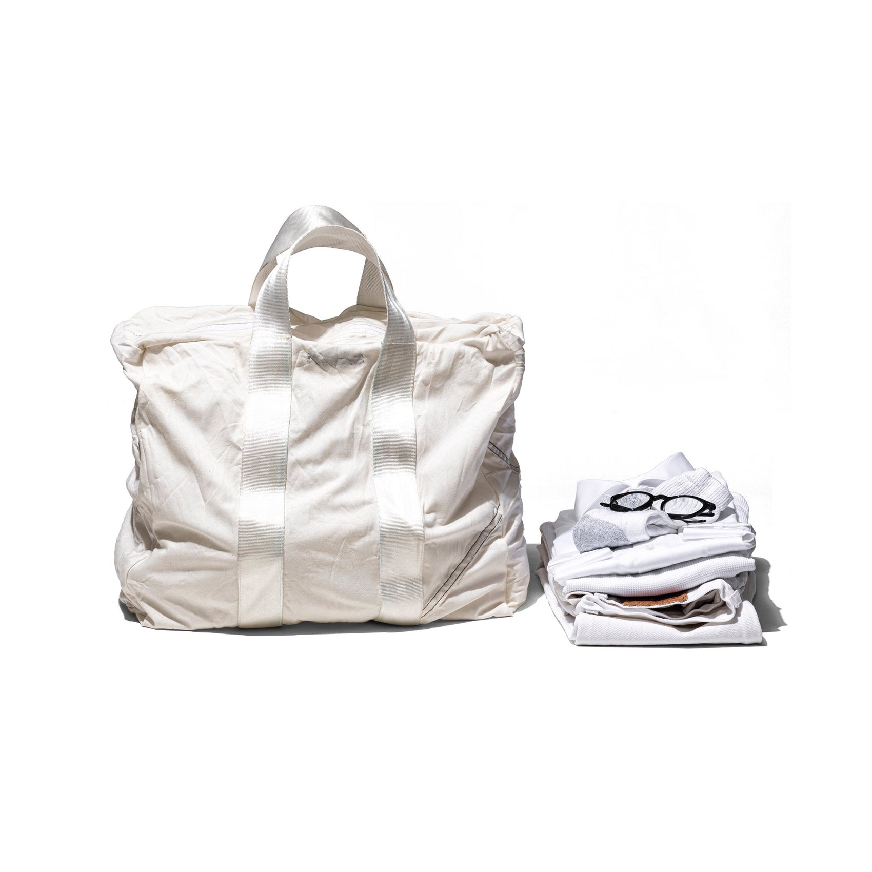 vintage parachute tote bag 1