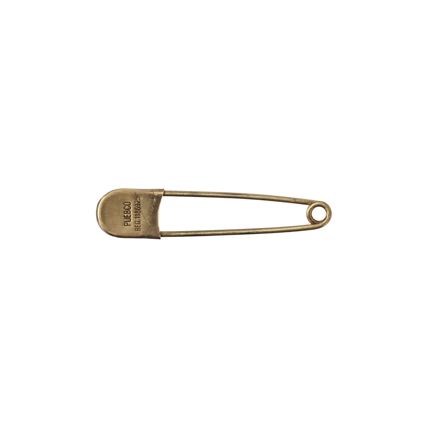 brass safety pin 13cm 5