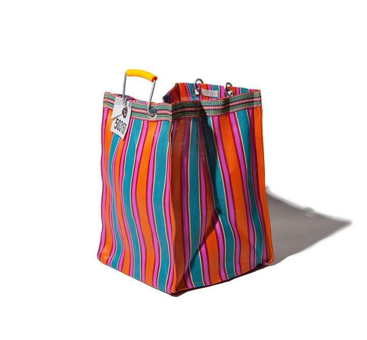 recycled plastic stripe bag rectangle d30 by puebco 503219 7