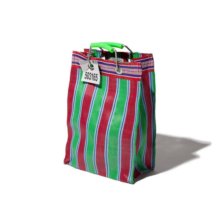 recycled plastic stripe bag rectangle d15 by puebco 503332 5