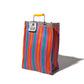 recycled plastic stripe bag rectangle d15 by puebco 503332 7