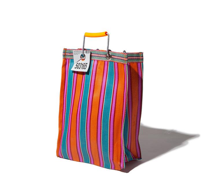 recycled plastic stripe bag rectangle d15 by puebco 503332 7