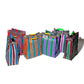 recycled plastic stripe bag rectangle d15 by puebco 503332 10