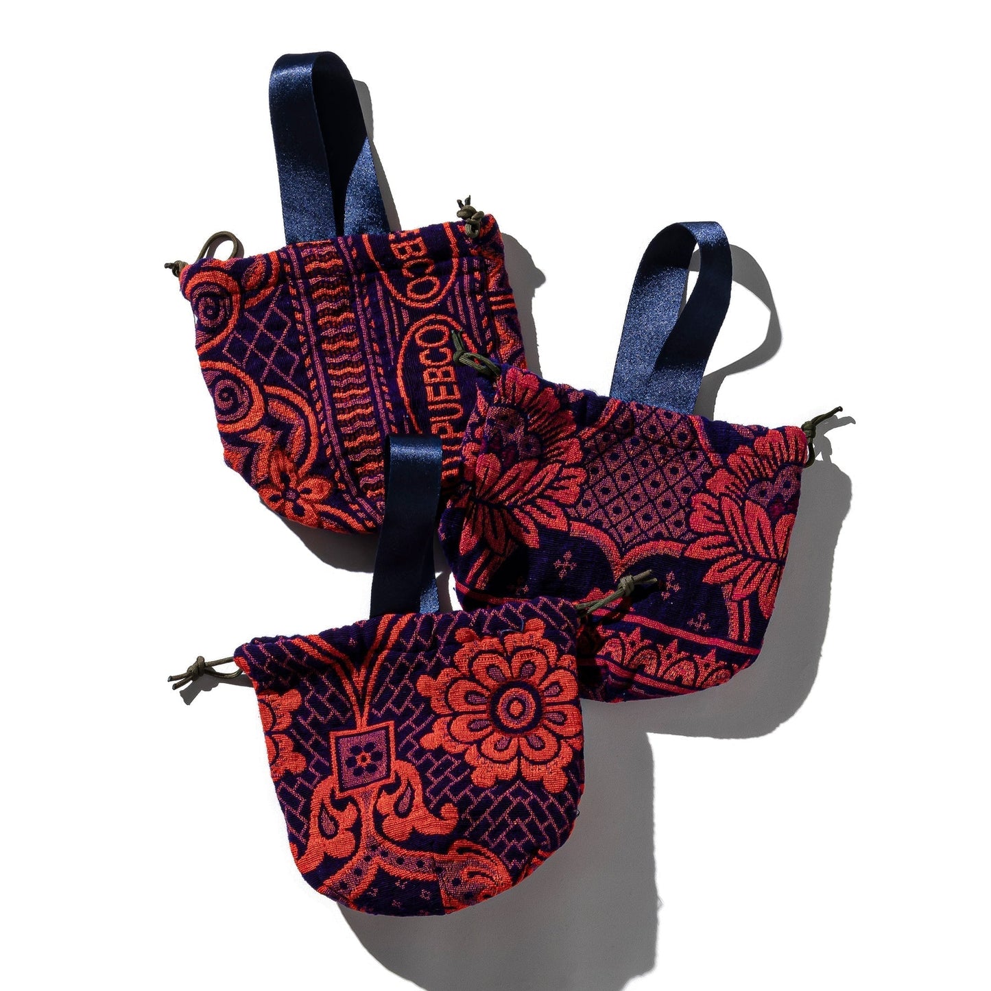 jacquard fabric drawstring bag puebco 504513 9